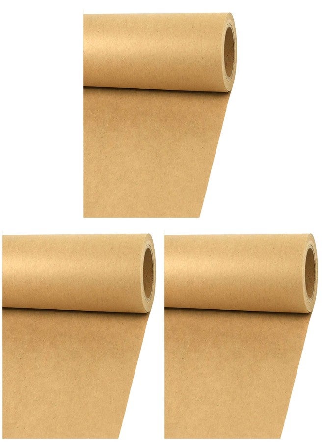 Veeshna Polypack® Brown Paper roll (30 inches x 5 Meters, Pack of 3) - Image 1